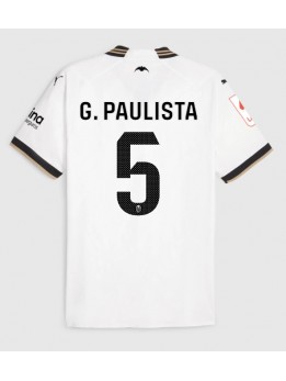 Valencia Gabriel Paulista #5 Replika Hemmakläder 2023-24 Kortärmad